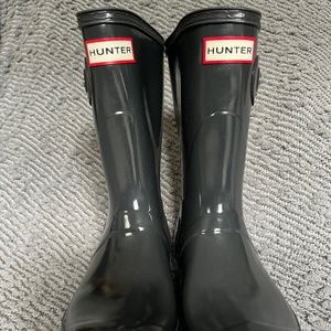 Hunter Women's Original Short Gloss Rain boots  Size 7